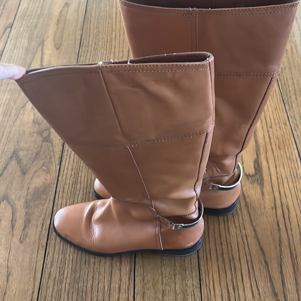 Lauren Ralph Lauren leather Upper Size 7.5 - Picture 2 of 8